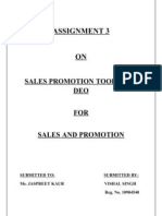 Sales Promotion Techniques