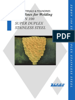 Guidelines For Welding: ZERON 100 Super Duplex Stainless Steel