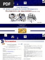 Eléments de Machines 2018 Ch1 PDF