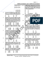 Simple Interest and Compound Interest: Einstein Classes