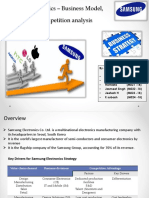 Samsung Electronics - Business Model, Strategy and Competition Analysis