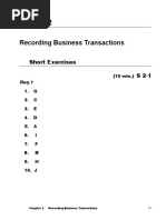 Accounting 9th Edition Horngren Solution Manual