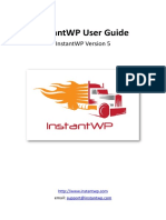 InstantWP User Guide