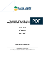 GEST 79 79 Edition 4 (Transfer of Liquid Chlorine by Padding With A Chlorine Compressor)