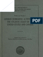 WWI U-Boats Atlantic Report I