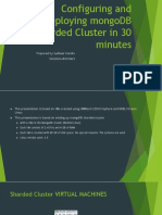 Configuring and Deploying Mongodb Sharded Cluster in 30 Minutes