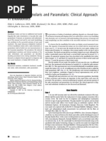 The Radix Entomolaris and Paramolaris: Clinical Approach in Endodontics