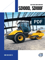 SD100D, SD100F: Volvo SINGLE Drum Compactors