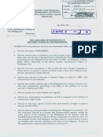 Declaration of Intention PDF