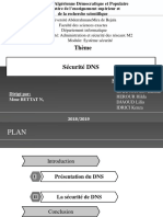 Sécurité DNS: Thème