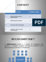 Os (Multicomputer Hardware)