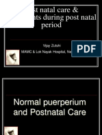 Normal Puerperium & Postnatal