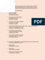 Freddy Ferrer Es Subgerente de La Empresa Picarocas Ltda Devengando Un Salario de