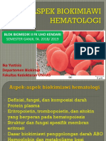 Aspek Biokimiawi Hematologi