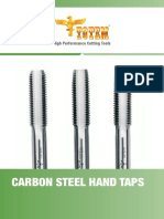 Carbon Steel Hand Taps Metric PDF