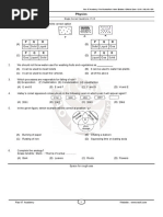 Homi Bhabha Stage 1 2018 STD 6th Question Paper