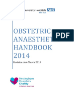 Obstetric Anaesthetic Guidelines PDF