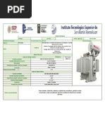 Ficha - Transformador de Potencia