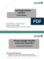 Chapter 3.1 Capital Cost Estimation PDF