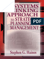 Stephen Haines-The Systems Thinking Approach To Strategic Planning and Management-CRC (2000) PDF