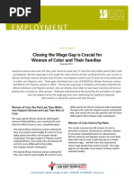 2013.11.13 Closing The Wage Gap Is Crucial For Woc and Their Families PDF