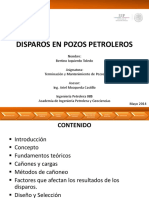 Disparos en Pozos Petroleros Presentacion