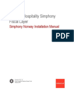 Oracle Hospitality Simphony Fiscal Layer - Norway - Installation Manual 4.0.1.3