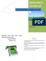MPPT Hybrid 300W Wind + 500W Solar: Elettronica Tirrito SRL
