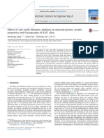 Jiang Et Al. - 2014 - Effects of Rare Earth Elements Addition On Microstructures, Tensile Properties and Fractography of A357 Alloy