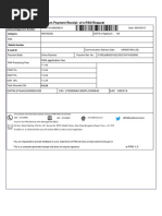 Format of Pan Acknowledgement