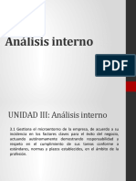 Análisis Interno Planificación Estrategica