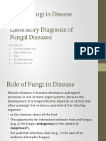 Role of Fungi in Disease and Laboratory Diagnosis of Fungal Diseases