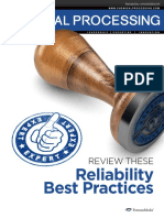 Reliability Best Practices: Review These