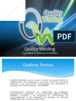 Presentación Quality Welding