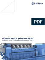 Liquid Fuel Medium Speed Generator Sets: Sustainable and Affordable Power Systems