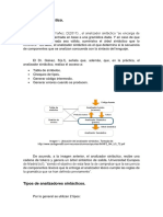 Analizador Sintáctico