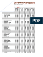 Price List April 2019 (Cust)