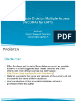 Wideband Code Division Multiple Access (Wcdma) For Umts: Kari Aho Senior Research Scientist Kari - Aho@magister - Fi