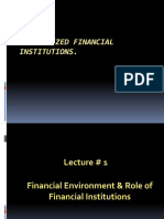 Specialized Financial Institutions.: by MK