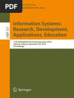 Information Systems Research, Development, Applications, Education PDF