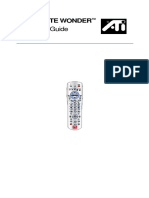 Ati Remote Wonder: Installation Guide
