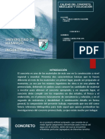 Calidad Del Concreto, Mezclado y Colocación