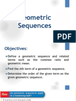 Geometric Sequences: Lesson 2