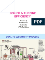 Boiler & Turbine Efficiency: Rohit Verma Dy - Director NPTI, Faridabad