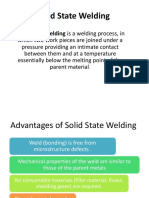 Solid State Welding Is A Welding Process, in