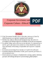 Corporate Governance and Ethics L