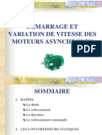 DEMARRAGE ET VARIATION DE VITESSE Prof