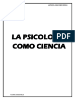 La Psicología Como Ciencia