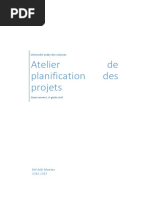 TP - Atelier Planification Des Projet