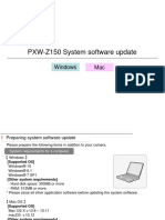 PXW-Z150 System Software Update: Windows Mac